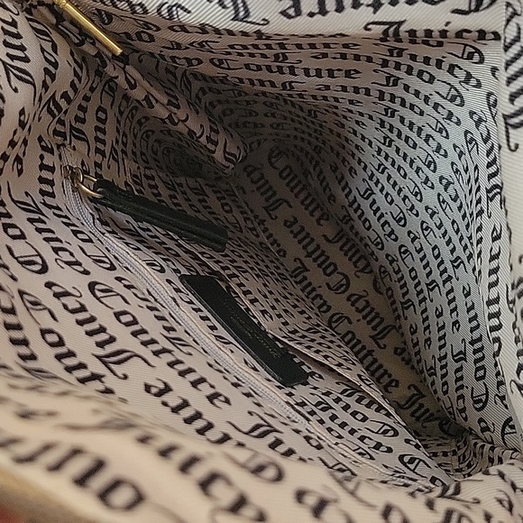 JUICY COUTURE Logo Canvas Backpack Purse Bag EUC!!! Medium - Picture 8 of 9